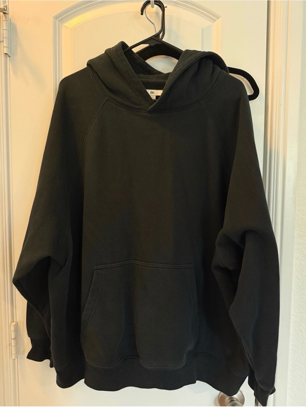 bp Black Oversized Pullover Hoodie